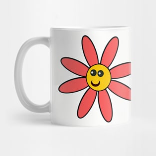 Happy Daisy Flower Mug